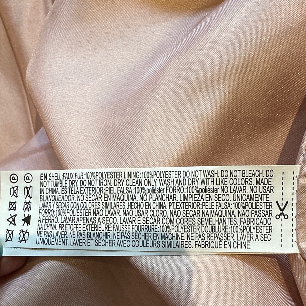 Forever 21 Pink Teddy Jacket with cinch waist - See pics for true pink color! - Picture 10 of 13